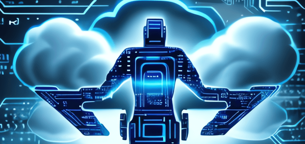 Cyber person controlling the cloud